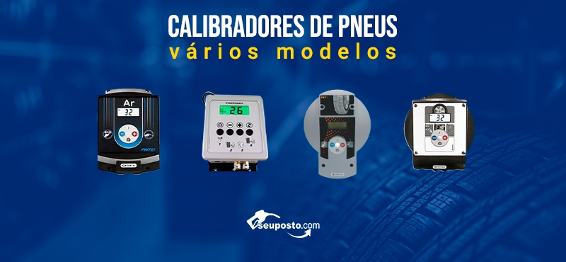 Calibrador de pneus para postos de gasolina e clientes finais!